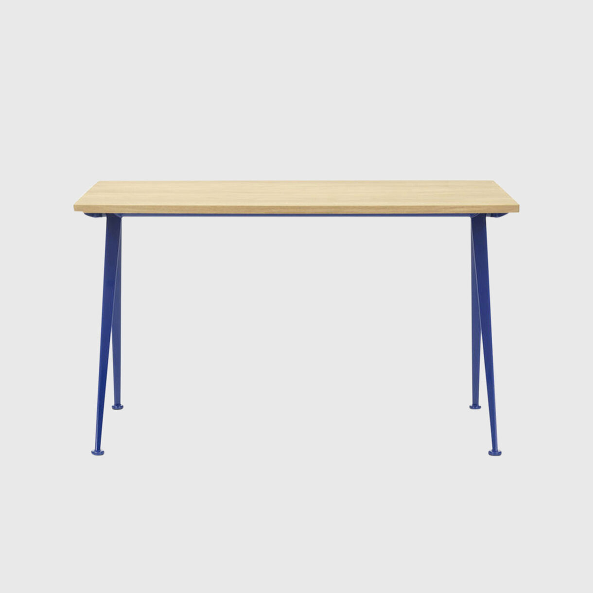 Compas Direction Desk, Bleu Marcoule, Natural Oak